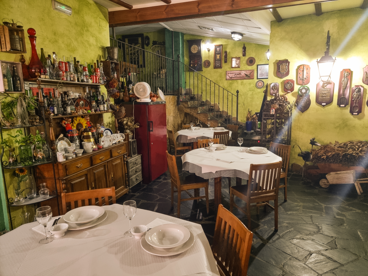 Interior del restaurante